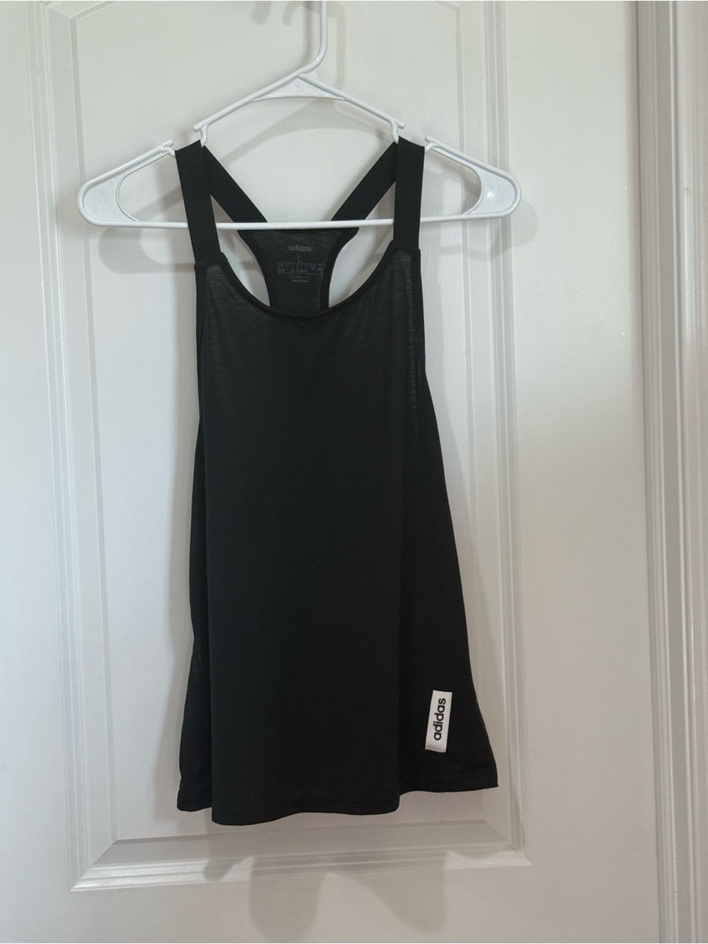 adidas Black Racerback Performance Tank
